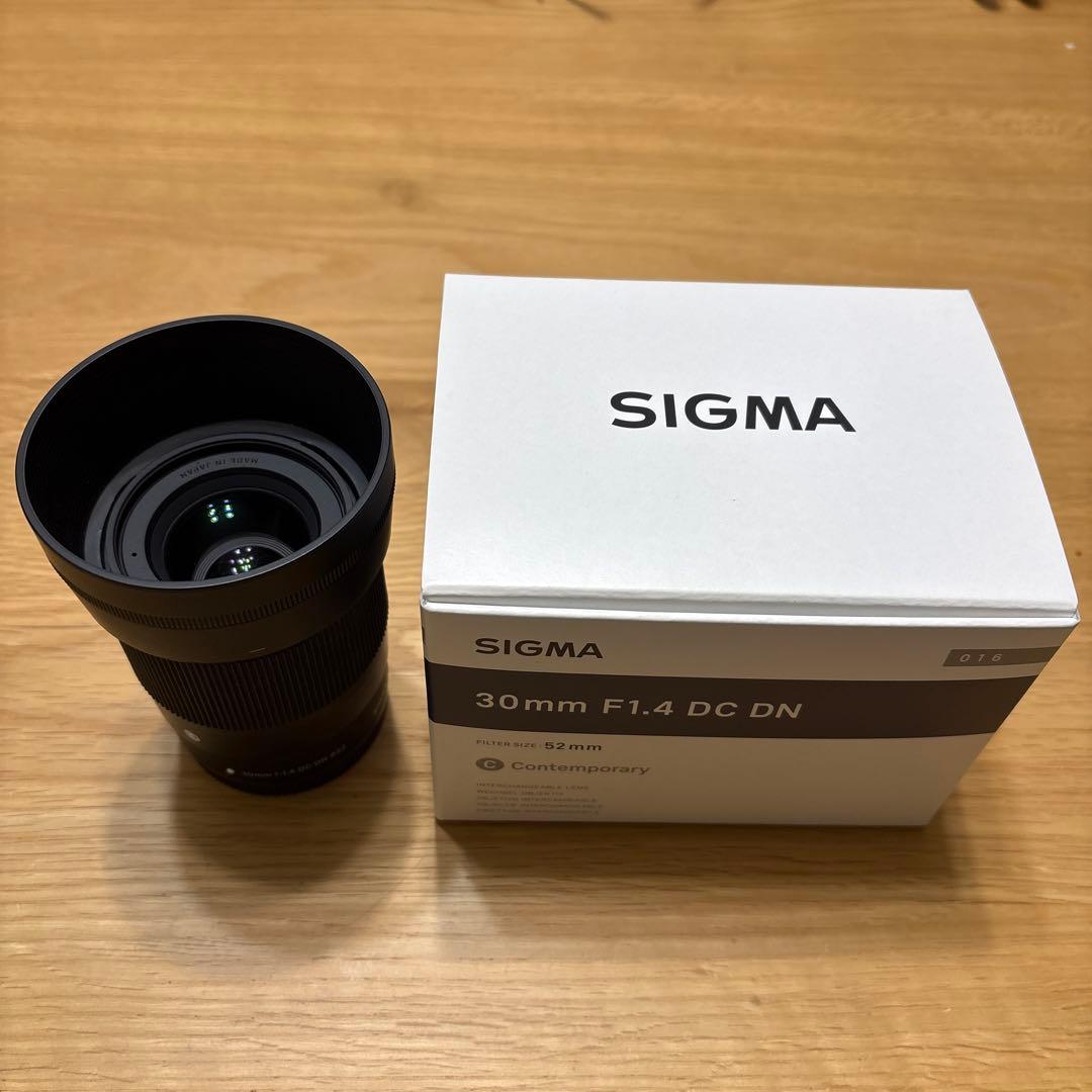 SIGMA 30mm F1.4 DC DN レンズ