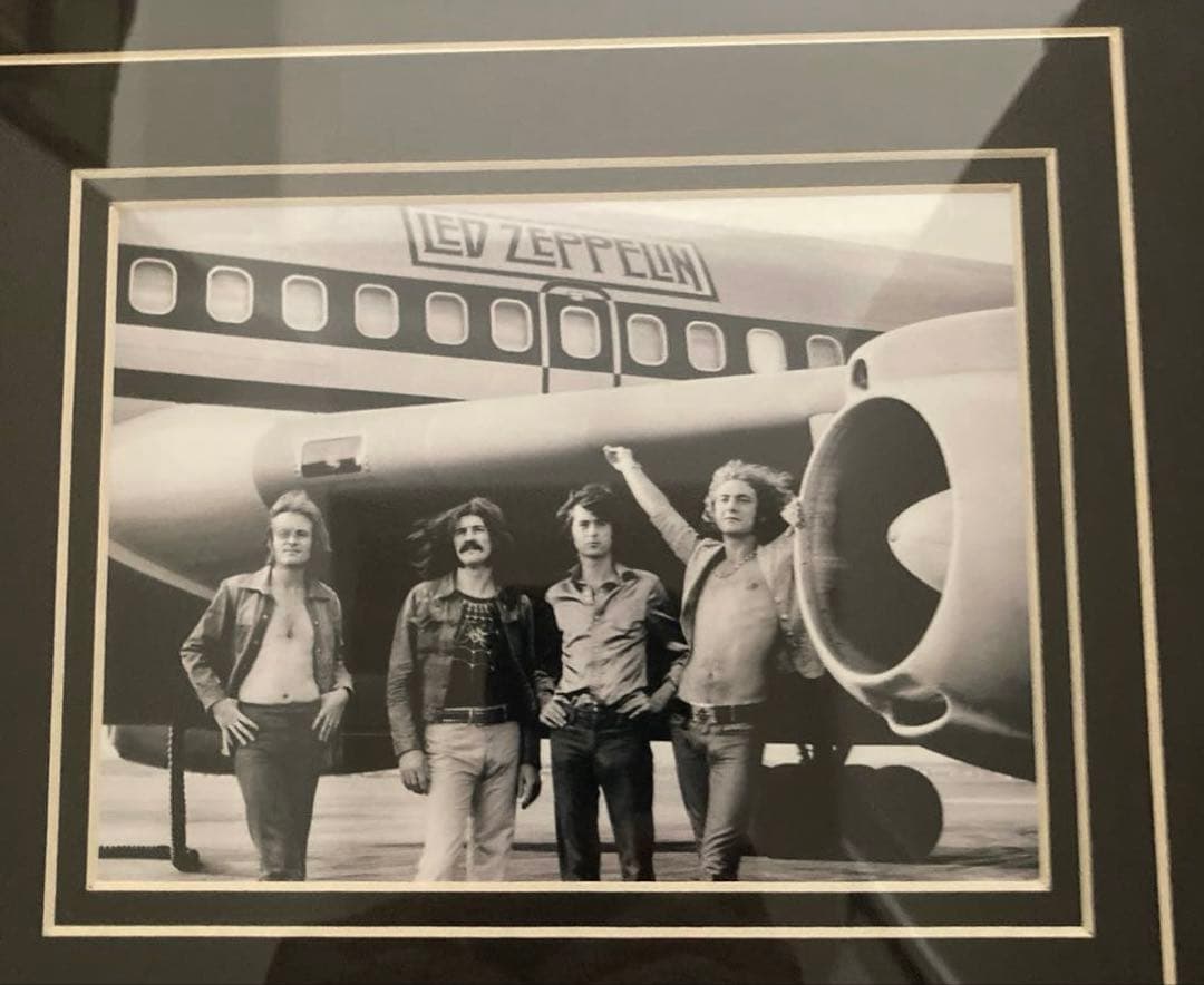 レッド•ツェッペリン 1980年コンサートチケット額装