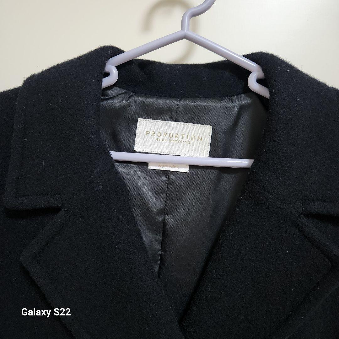 PROPORTION BODY DRESSINGダブル釦チェスターコート