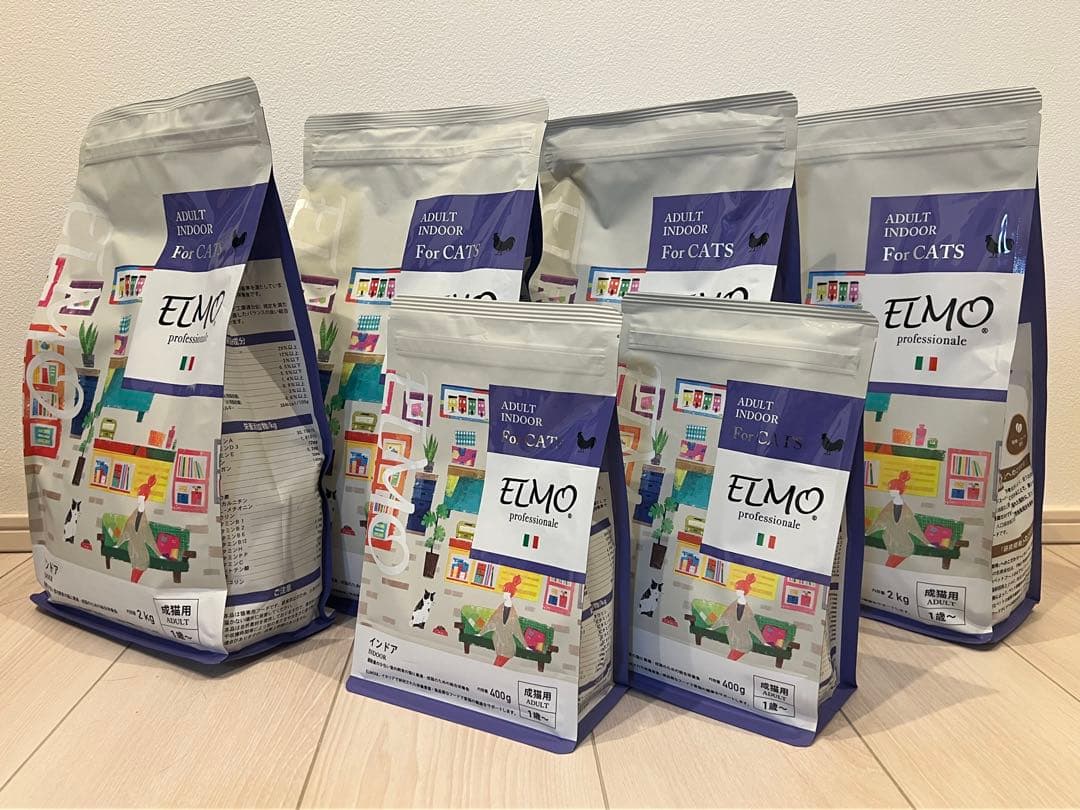 ELMO ドライキャットフード 8.8kg