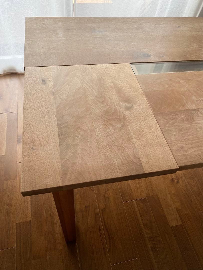 【希少・廃盤品】無垢　ウォールナットpront ダイニングテーブル 幅155cm