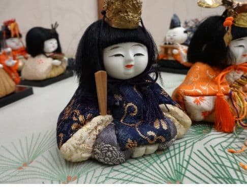 雛人形　木目込み　花雛　豆雛　まめ雛　雛人形　三月節句　時代物　骨董品