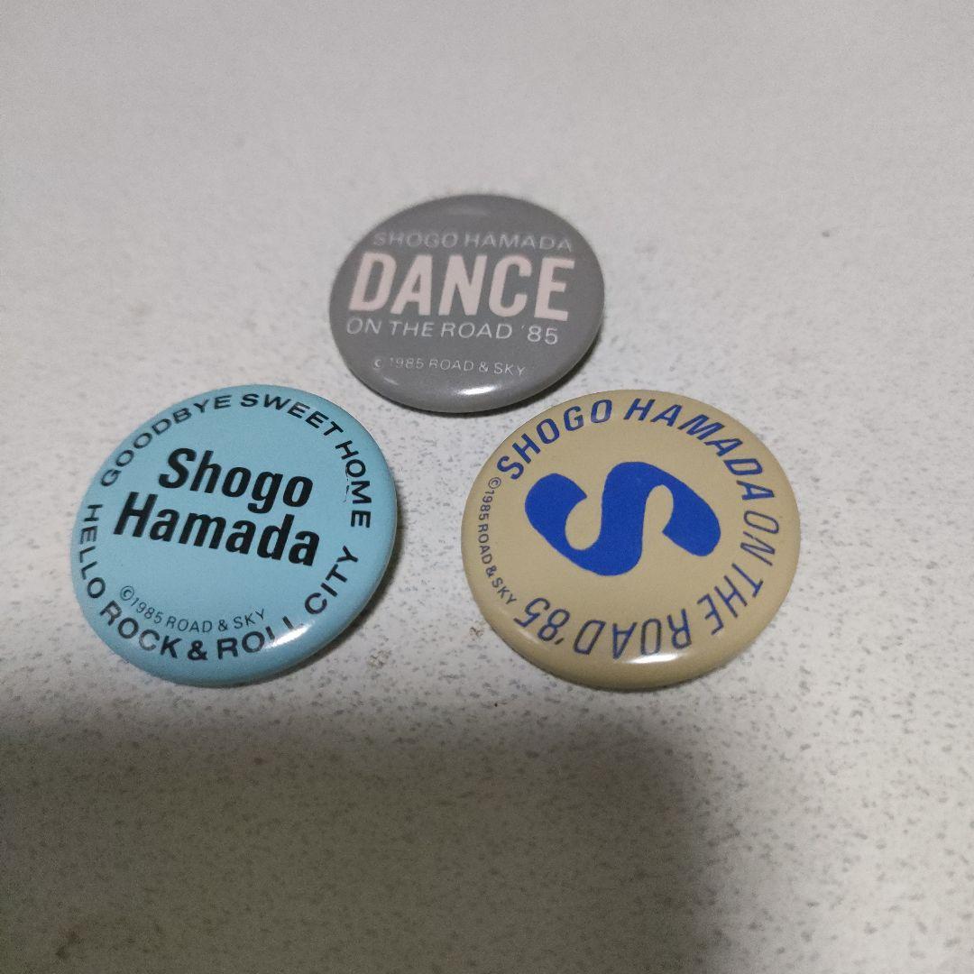 浜田省吾コンサートグッズ缶バッジセット