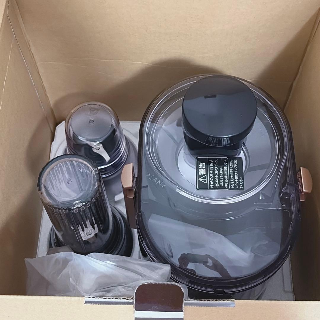 【新品未使用】パナソニック 高速ジューサー MJ-H600-T ブラウン 箱付