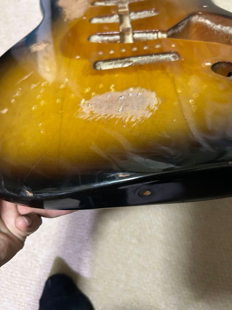 fender american vintage 57 ネックとボディ