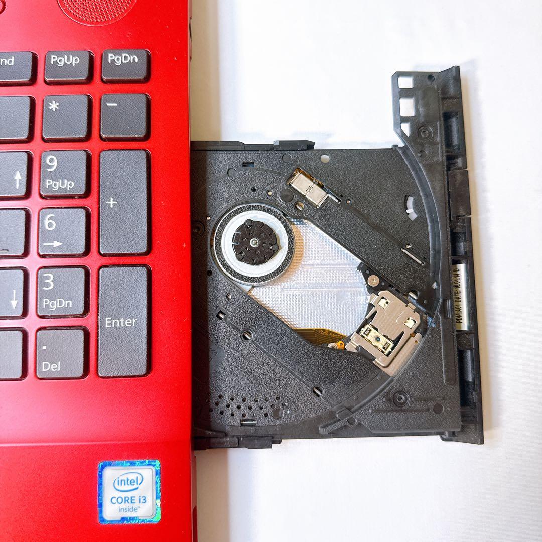 今だけ❤️お洒落レッド❤️大人気富士通❤️家計簿作成・動画視聴・ネットサーフィンなど❤️