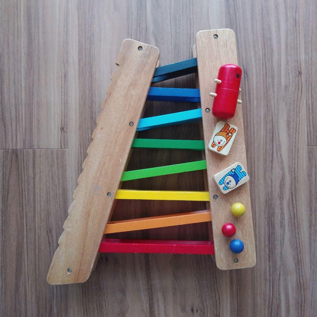 アイムトイ優しい木のおもちゃ楽器セットミュージックステーション知育玩具おまとめ