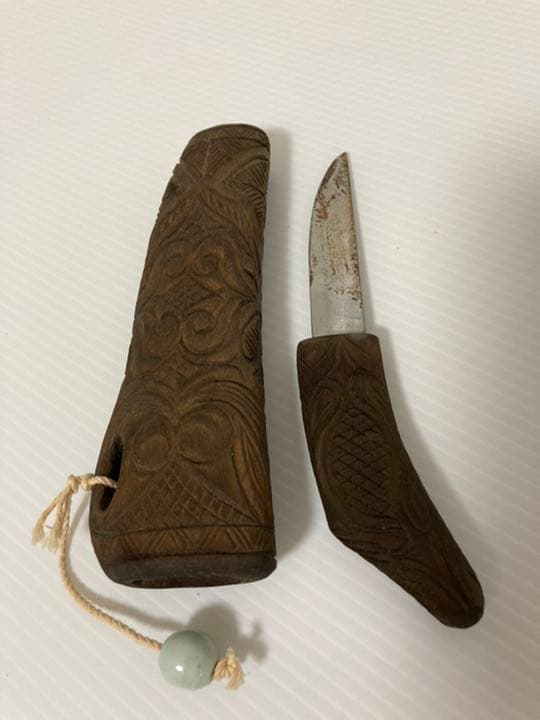 ごんさん専用　　アイヌ マキリ 昭和 工芸品 北海道