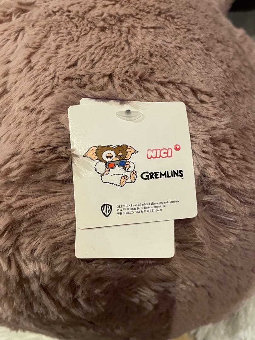 【土日限定セール】グレムリン 特大ギズモ ピンクグレー 80cm