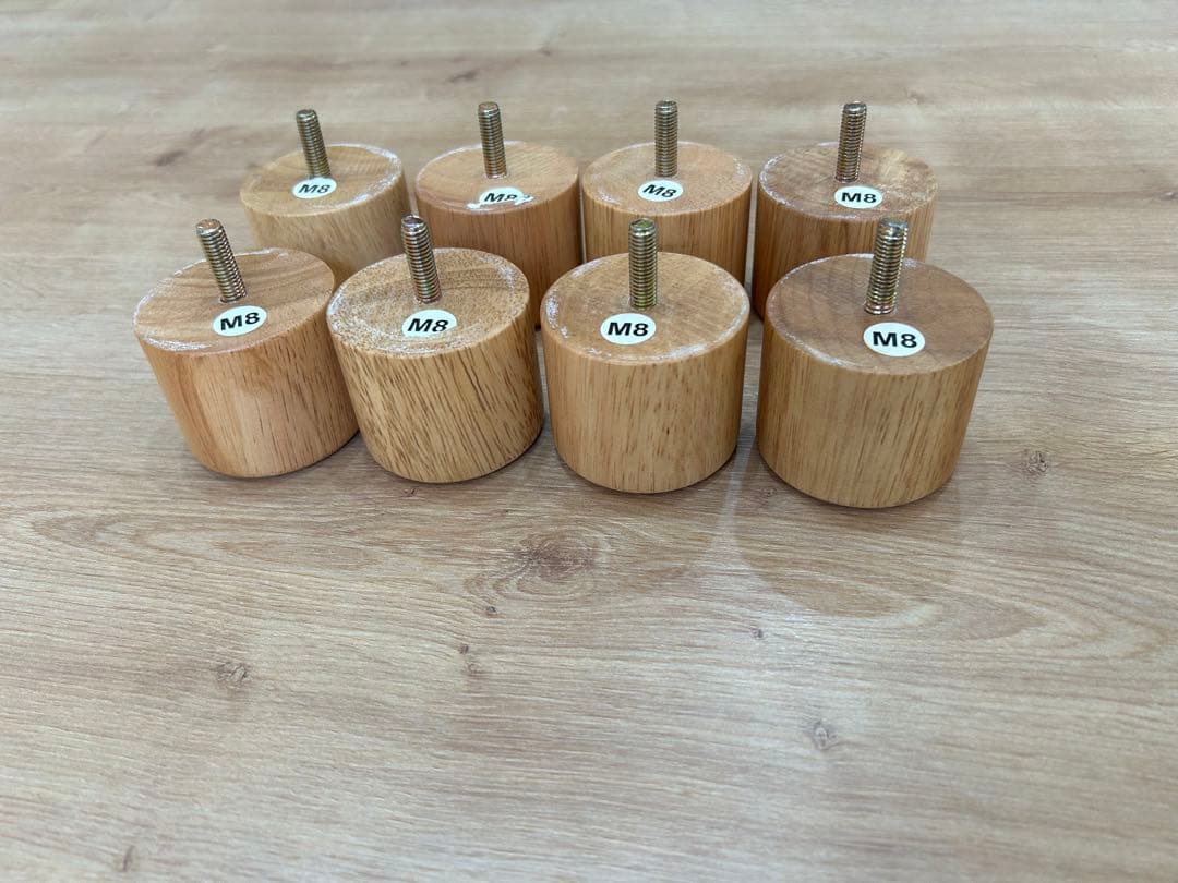 無印良品　木製脚　5cm M8サイズ 8個セット
