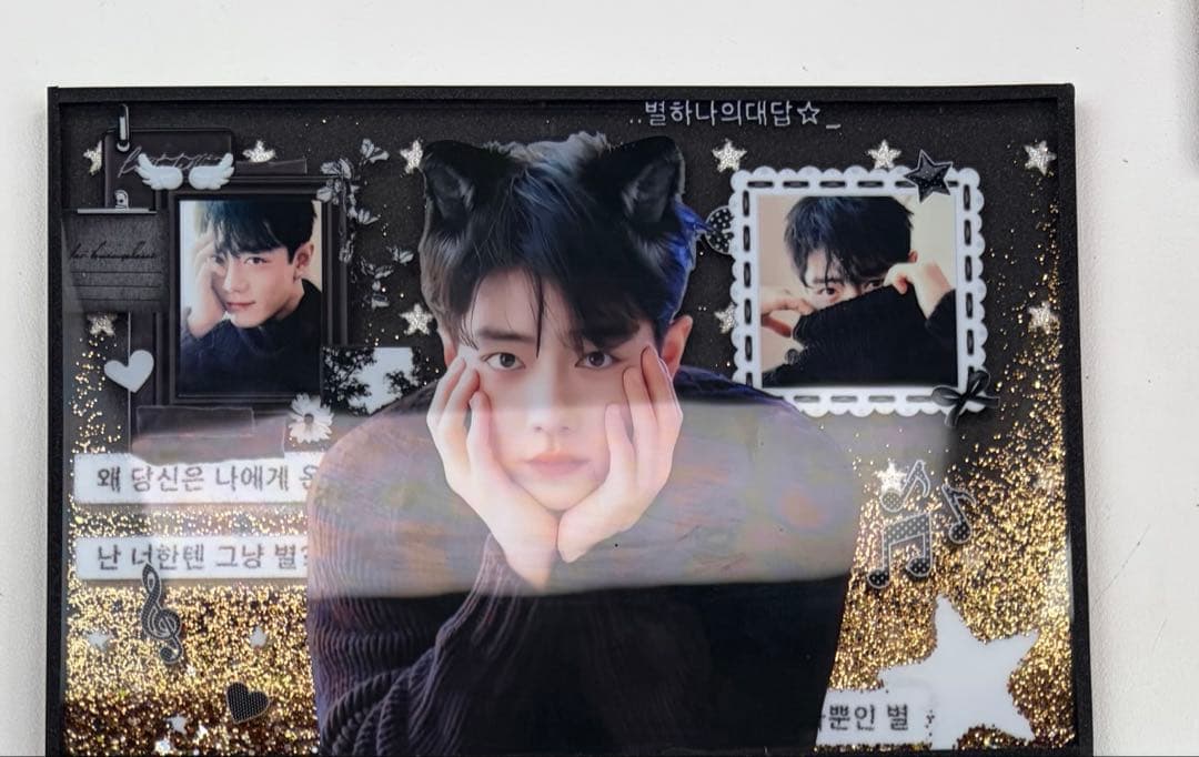 肖戦 新作 A5流砂アクリル特殊加工色纸 デザイン　6点セット❣️確認用❣️0110