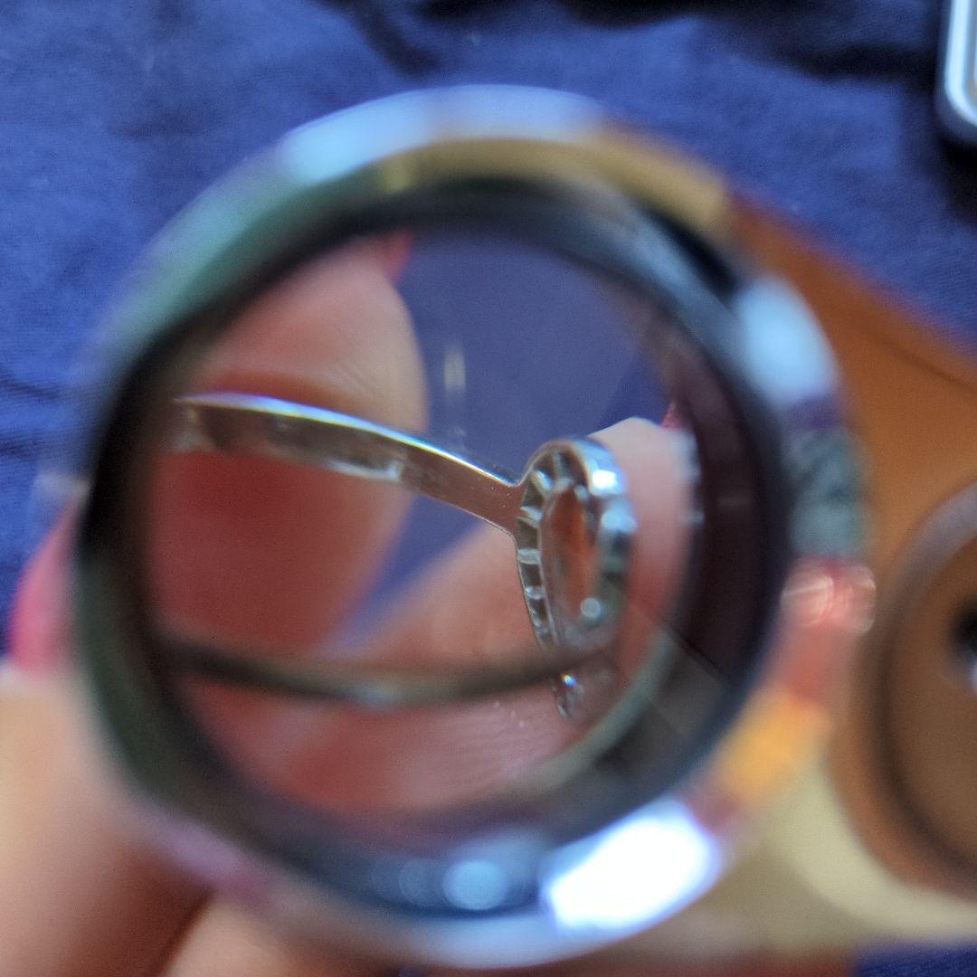 ティファニー センチメンタルハートリング pt950 11.5号