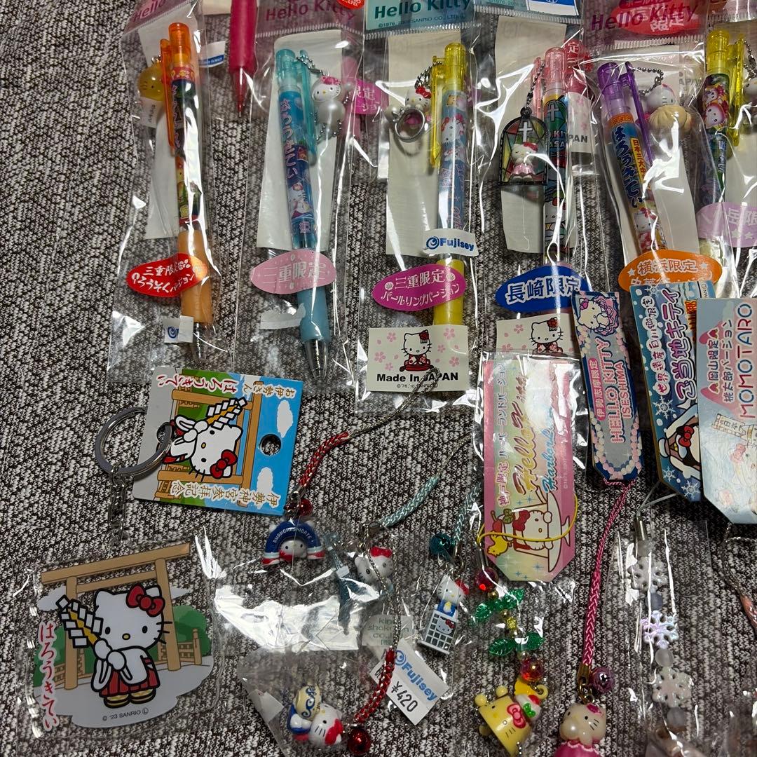 Hellokitty ハローキティ　大量　ご当地　ストラップ　ペン　セット