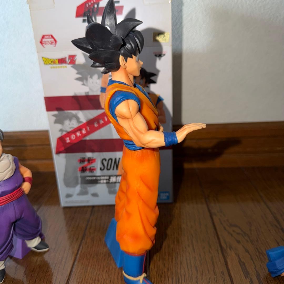 ドラゴンボール　造形駅伝　孫悟空　孫悟飯　フィギュア