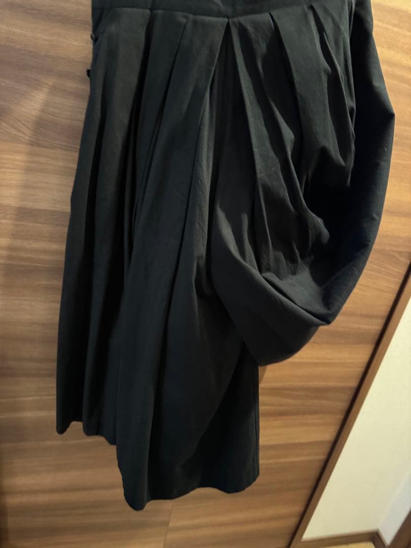 yaeca パンツ プリーツ 二重