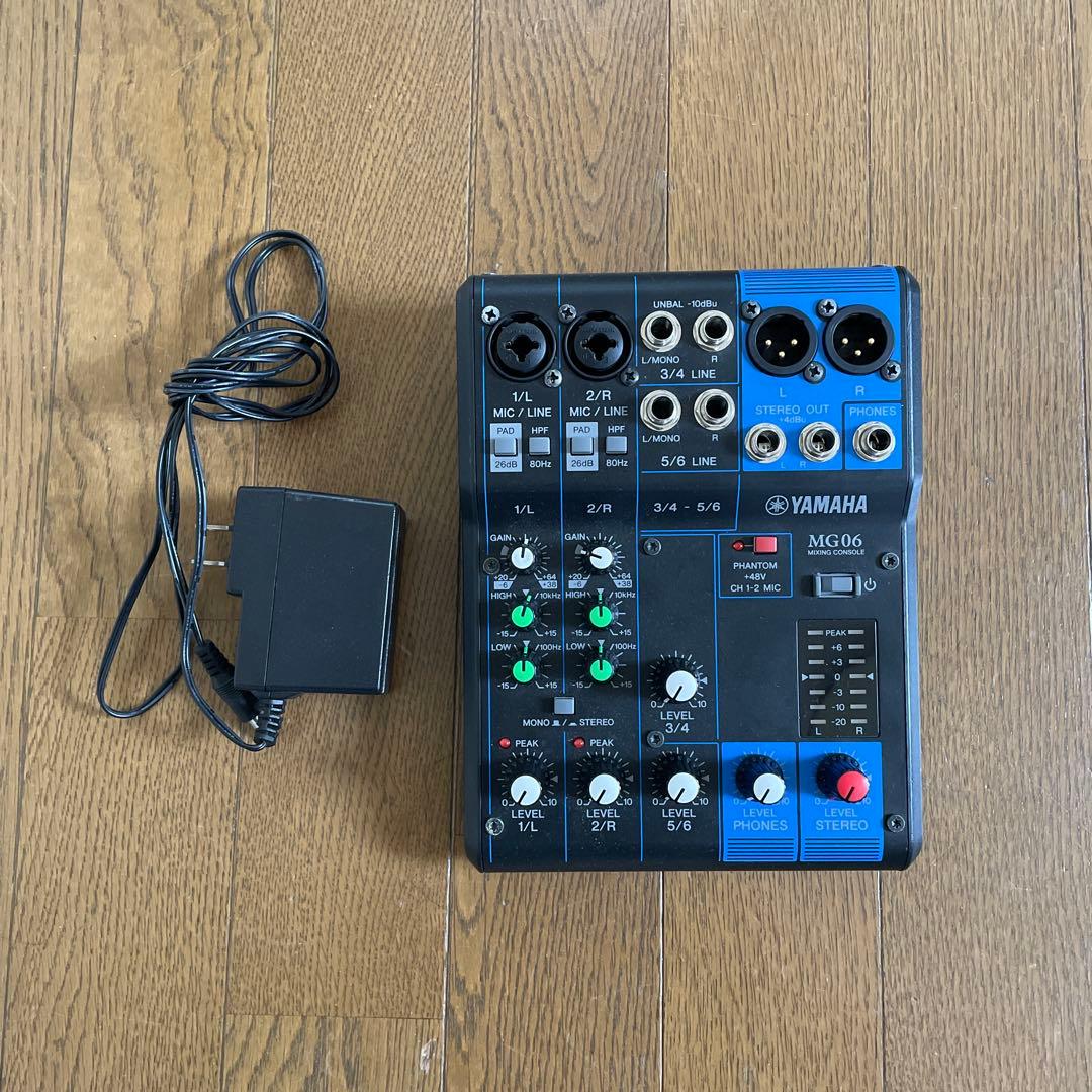 YAMAHA MG06 コンパクトミキサー