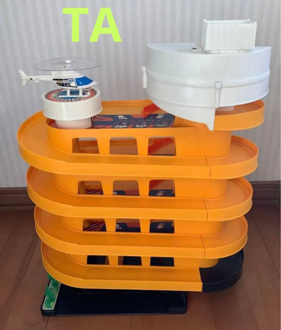 トミカビルデラックス ヘリコプター付 昭和レトロ 1980年代 トミカ