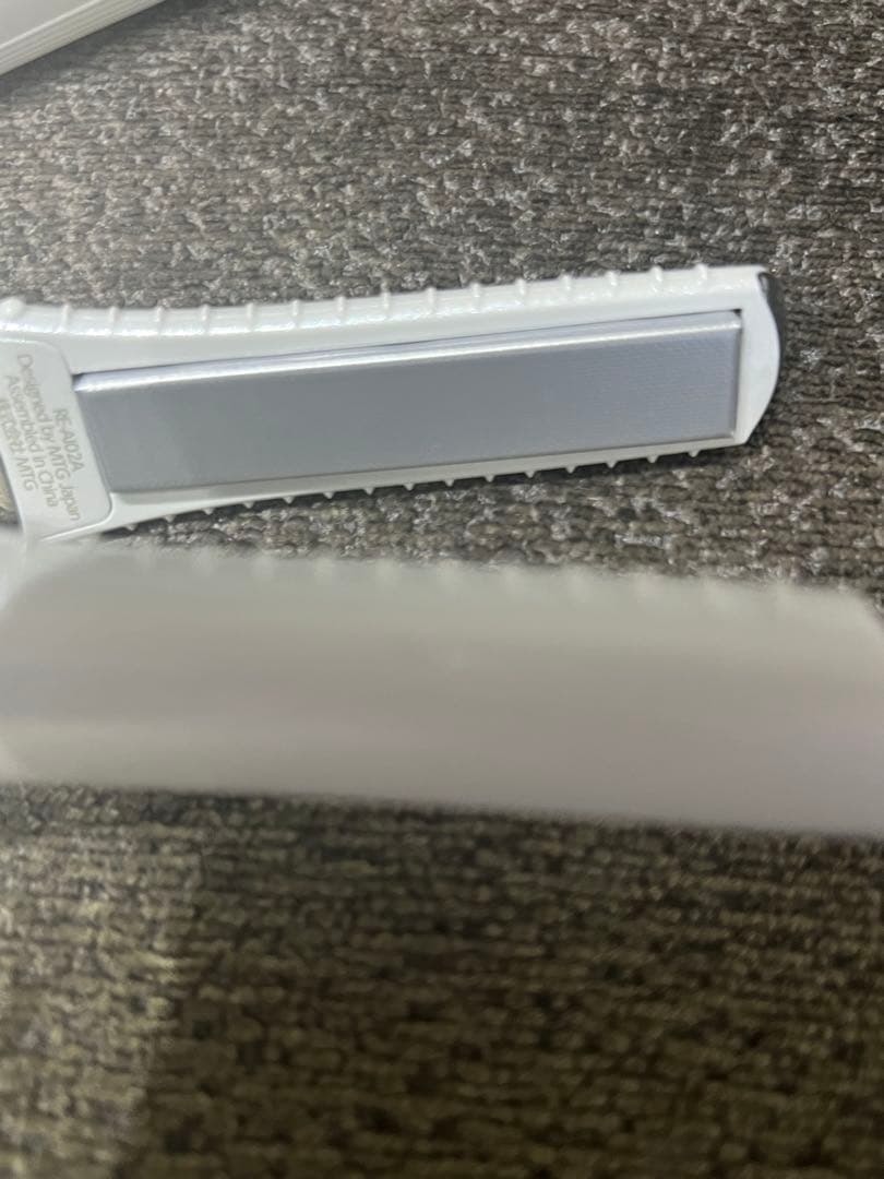 動作確認済）ReFa ストレートヘアアイロン ホワイト