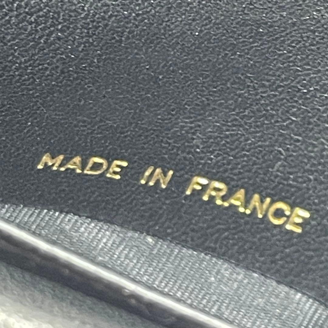 【使用感あり】シャネル CHANEL キャビアスキン 二つ折り財布 がま口