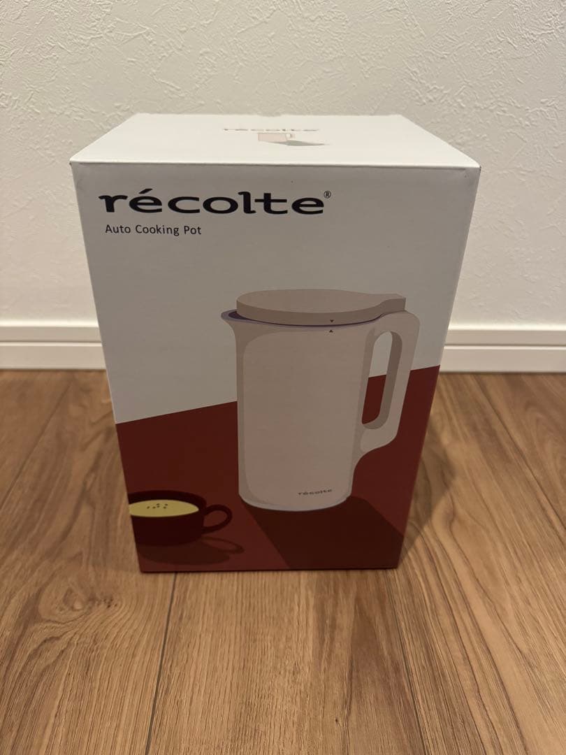 【新品未使用】レコルト　自動調理ポット　RSY-2　ホワイト