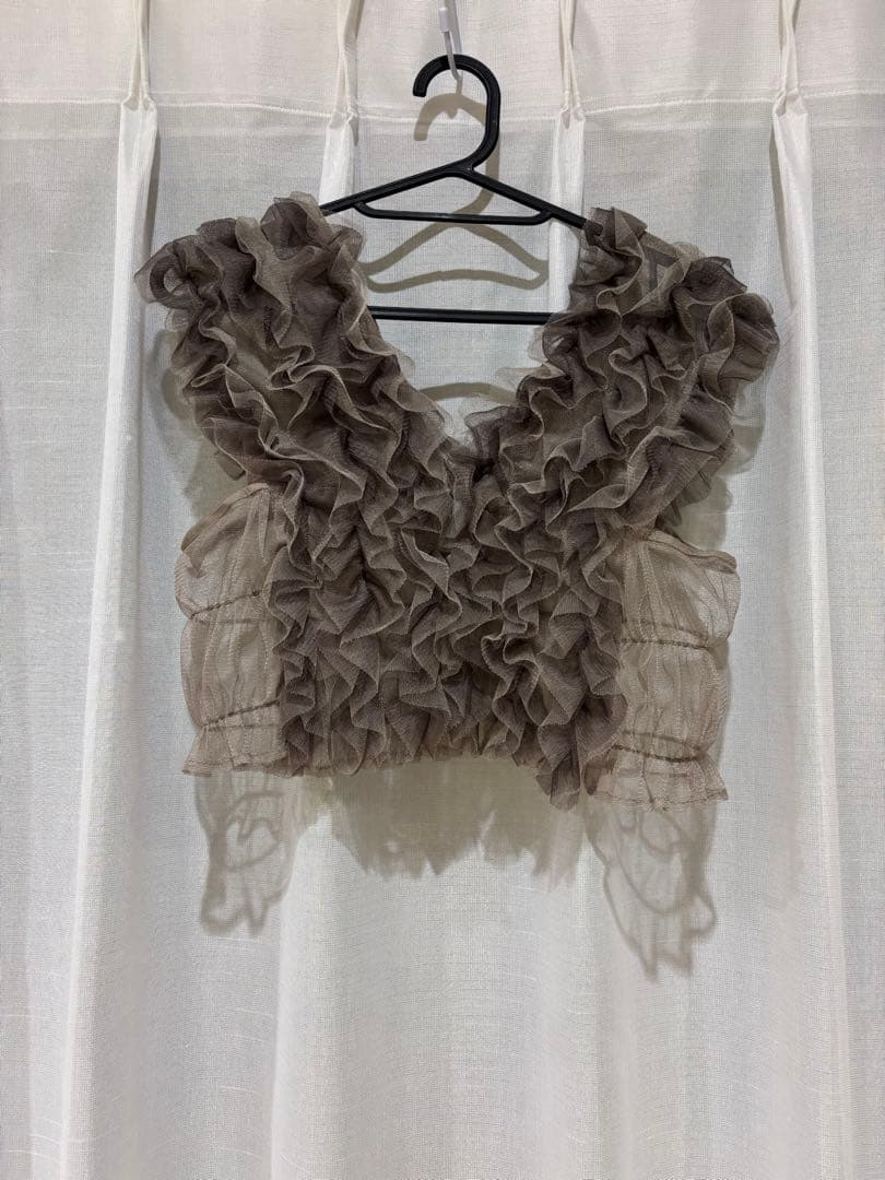 atlo パーティドレス　オケージョンドレス　グレージュ