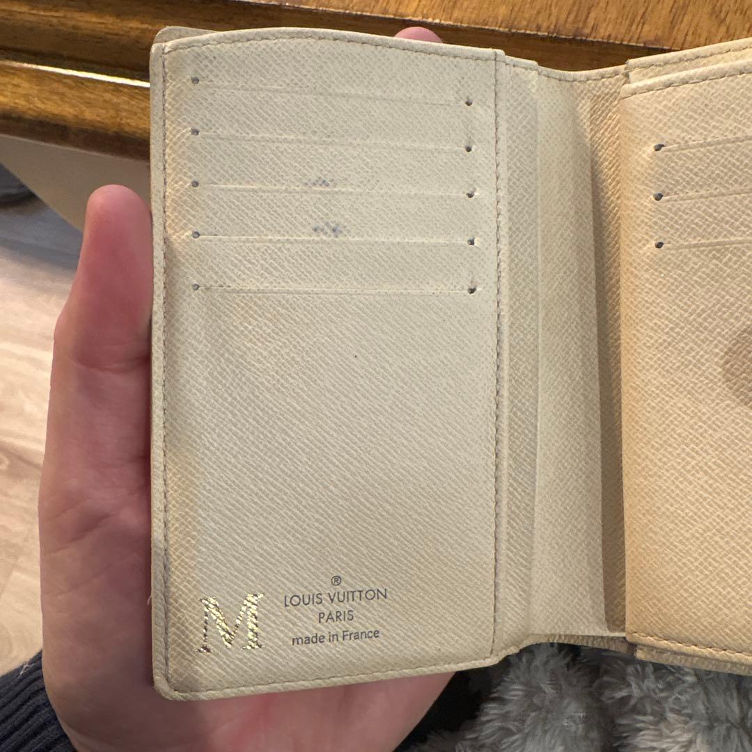 あ*る様 ヴィトン　折り畳み財布　ダミエ