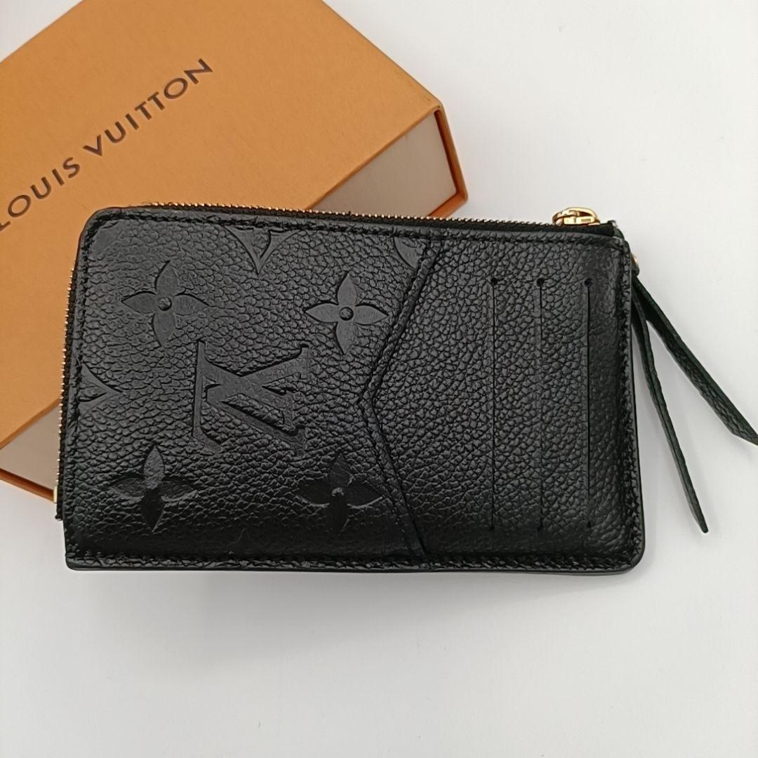 ルイヴィトン アンプラント ポルト　カルト　レクト　ヴェルソ　ケース　黒