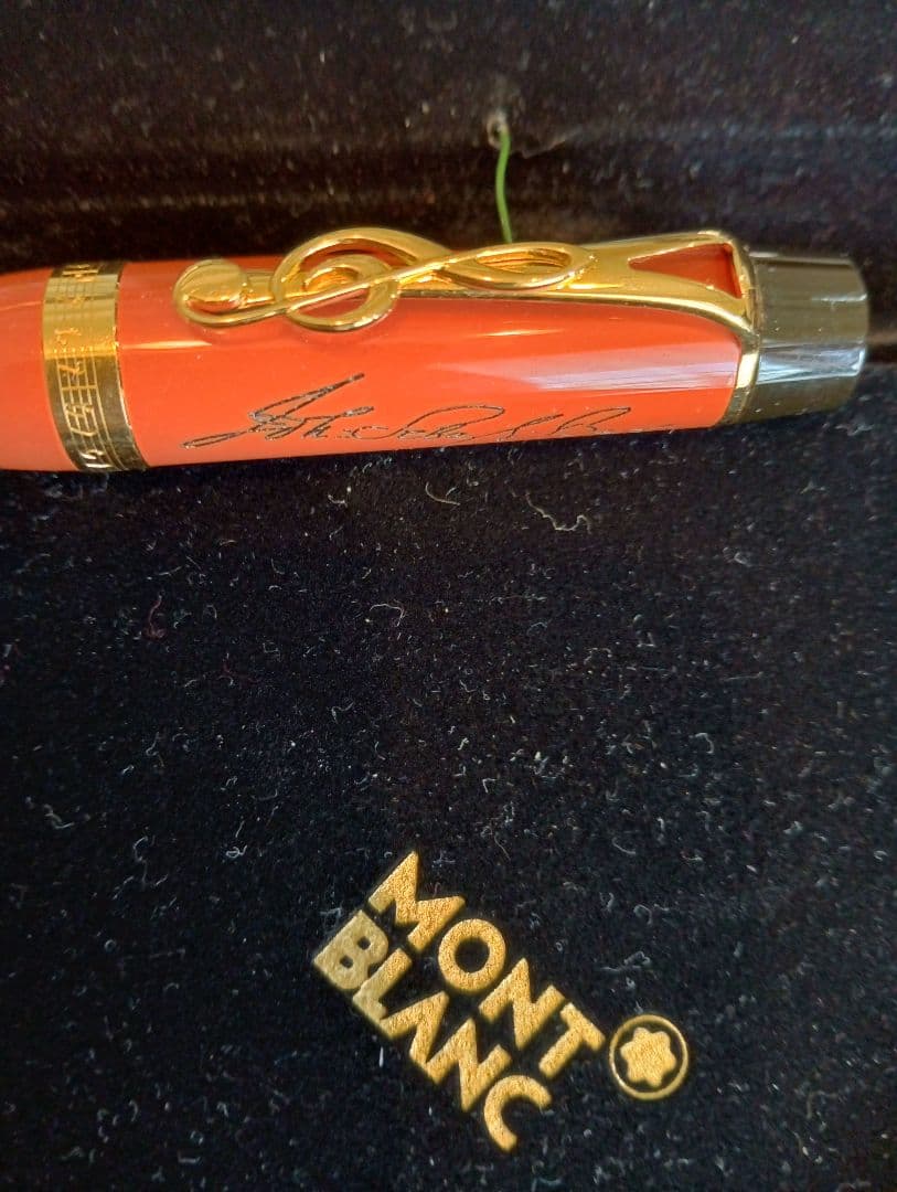 Montblanc コレクション 万年筆　F 殆ど未使用、訳あり