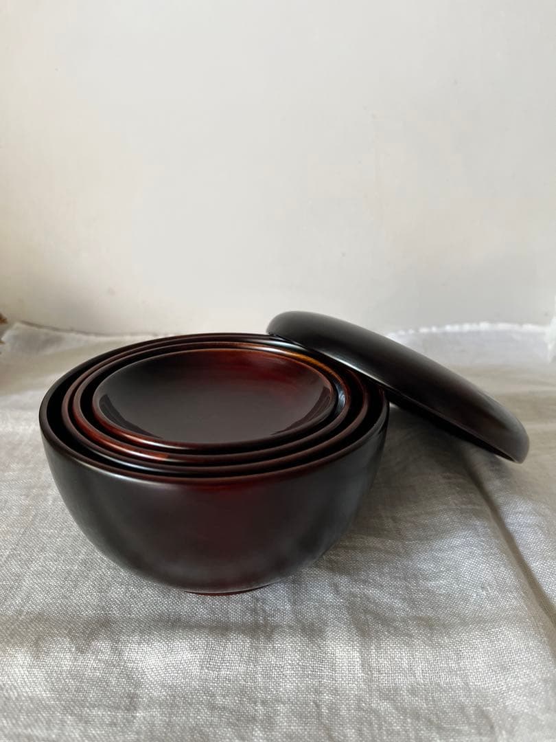 仁城義勝 入れ子組椀/ a