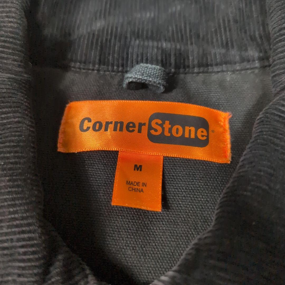 コーナーストーン ダックワークジャケット デトロイトジャケット ロゴ刺繍