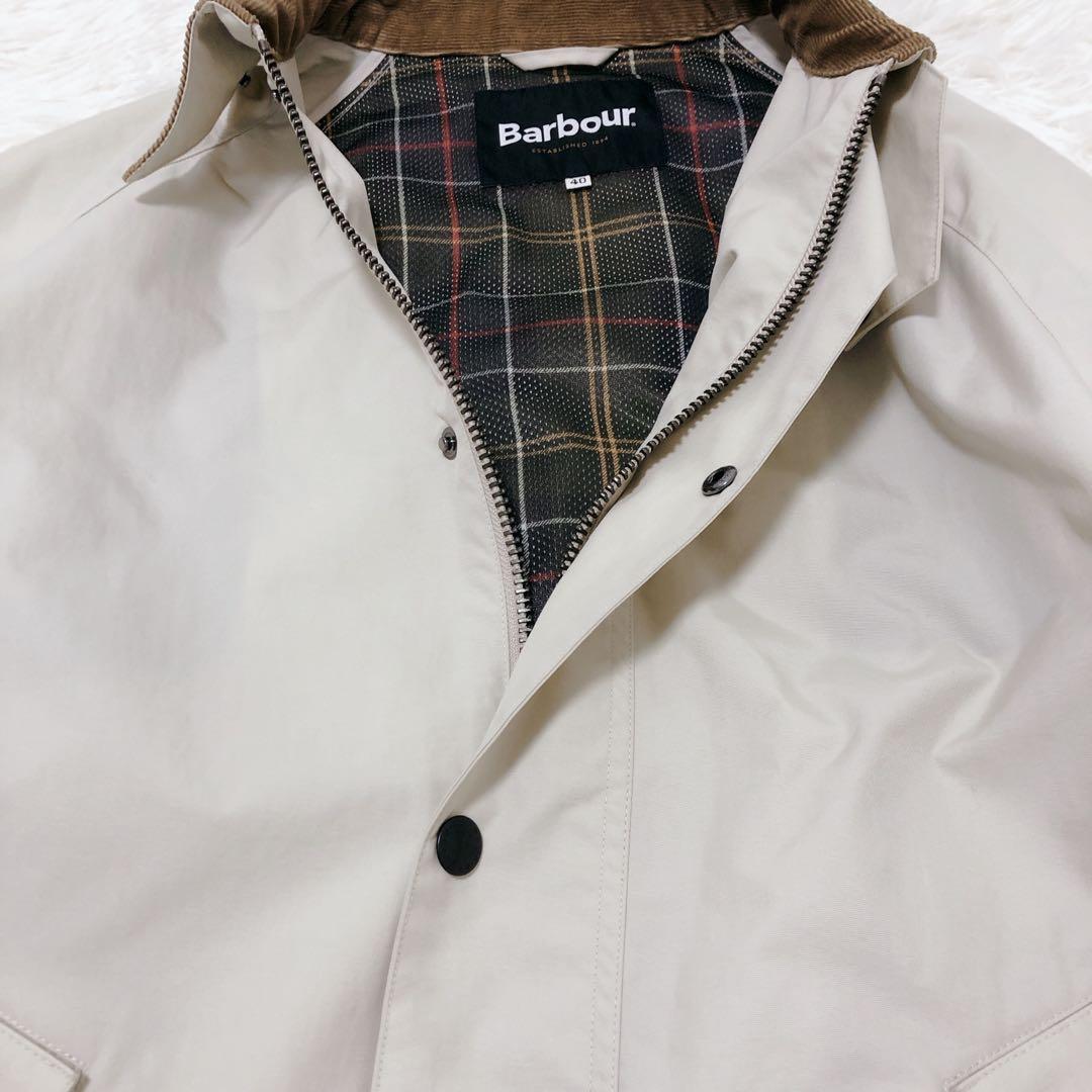 バブアー　ビデイル　40サイズ　L　ナチュラル　ピンバッジ付き