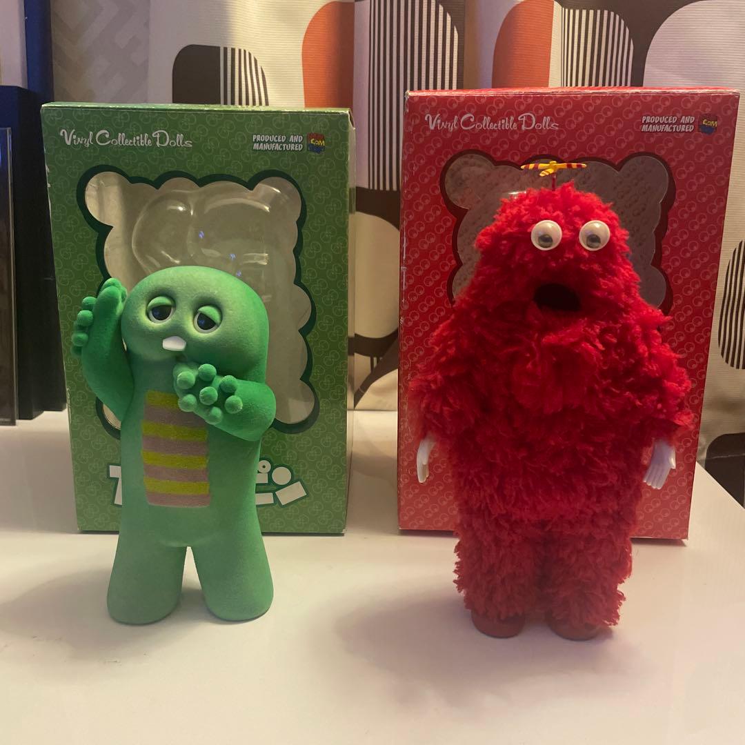 メディコムトイ　ガチャピン　ムック　ドール