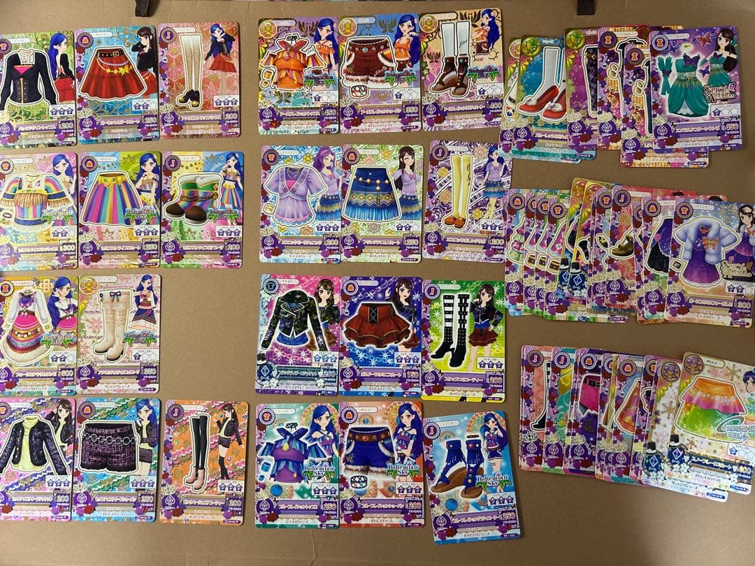 初期アイカツ 大量まとめ売り　コーデ完成多数 約200枚セット