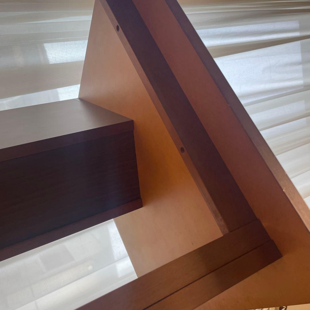 北欧　karimoku コーナー　コーナーテーブル