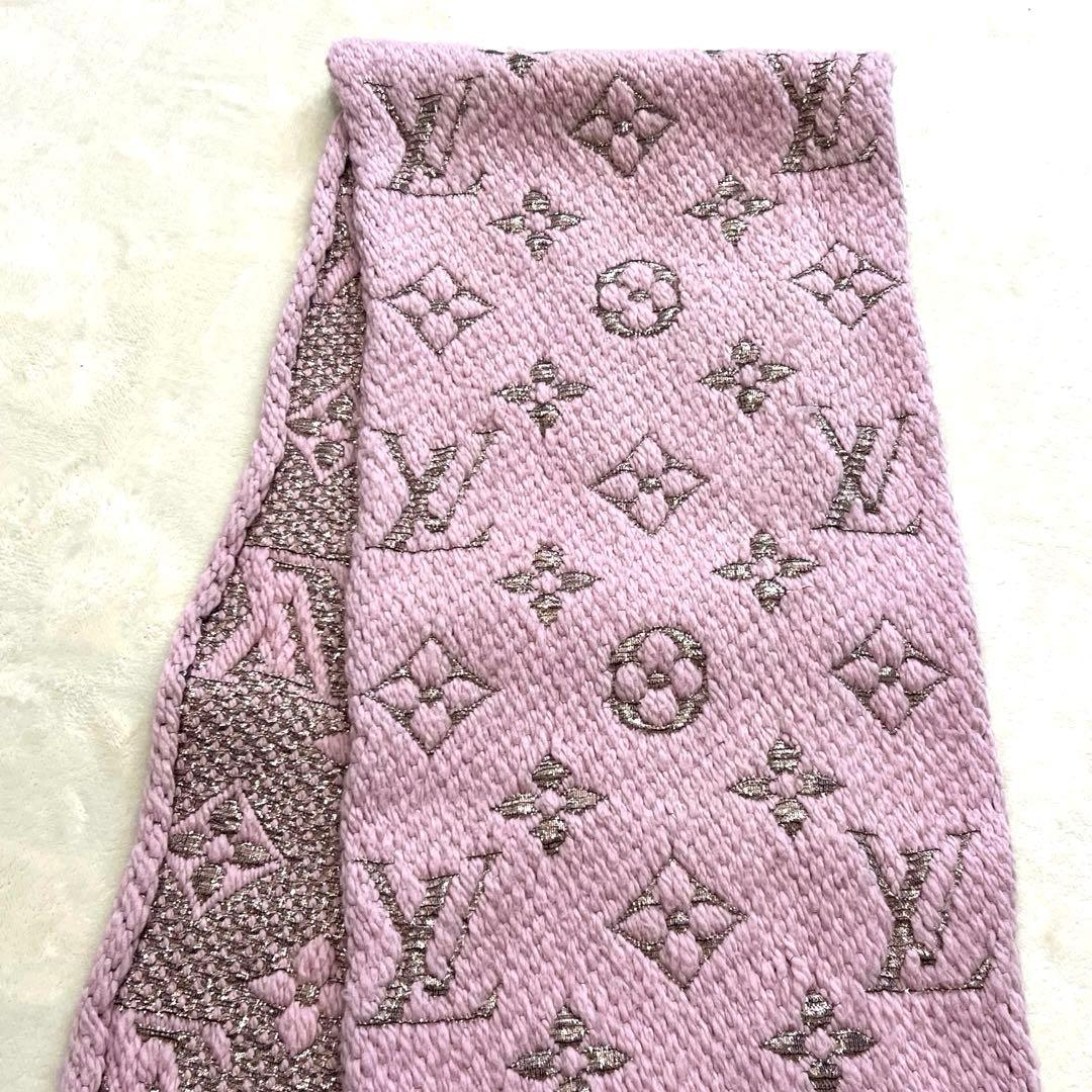 専用 ルイヴィトン　M70466 モノグラム　エシャルブ　ロゴマニア　マフラー