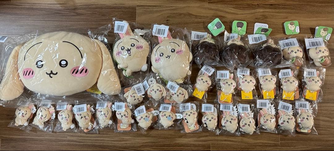 ちいかわ うさぎ モモンガ だらけくじ　50点セット