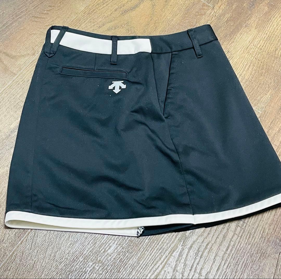 descente ゴルフスカート 黒・グレー