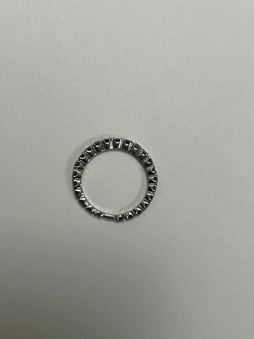 K18WG ダイヤモンド指輪