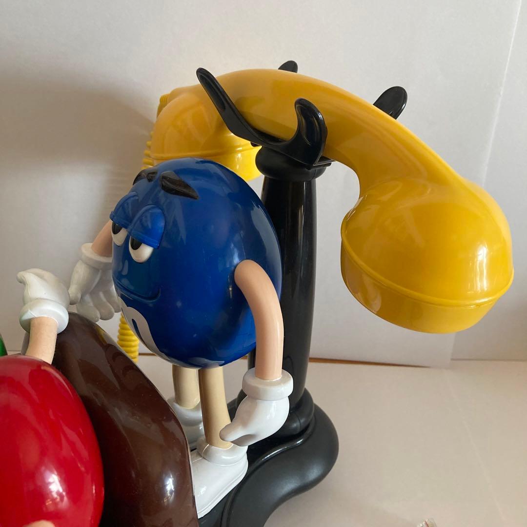 m&m's エムアンドエムズ キャラクターのおしゃべりする電話機 実際に使用可能