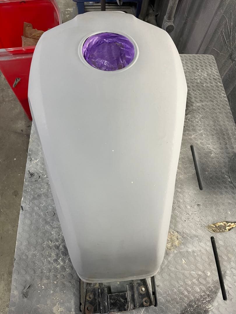 xjr400 4hm タンク　程度良　タンク内サビ無し