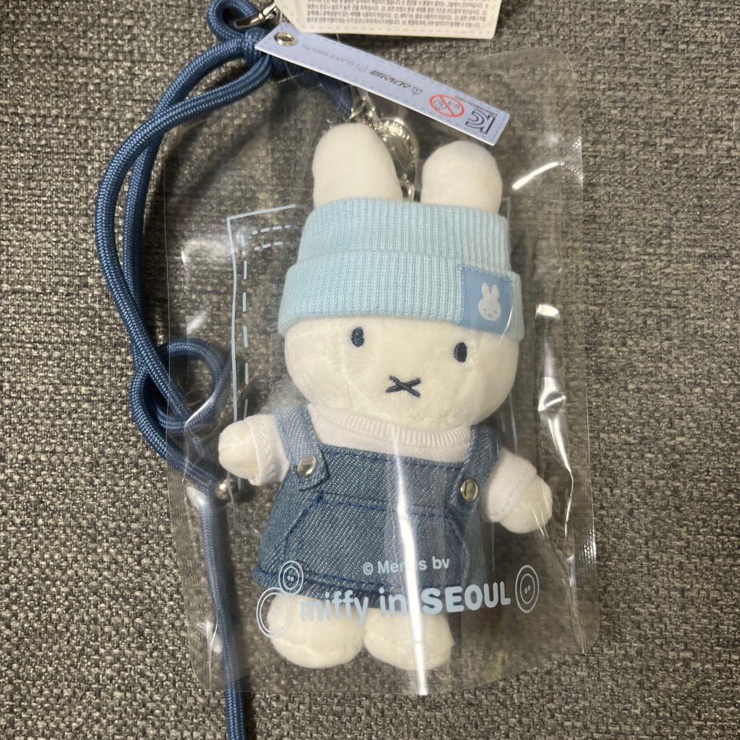 ミッフィー ぬいぐるみキーリング 3体セット デニム