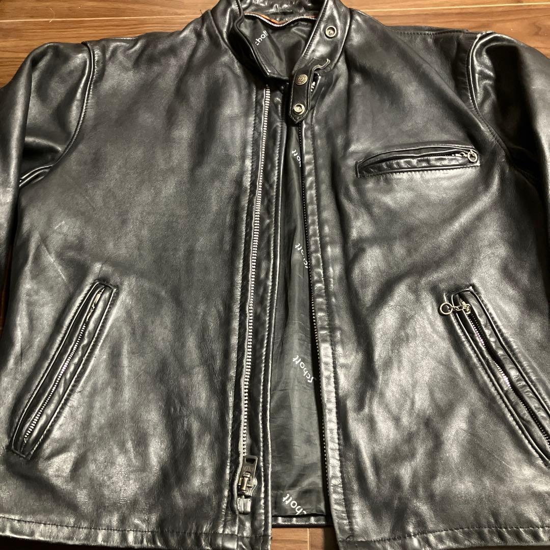 Schott ショット シングルライダース641 サイズ42 TALONジップ