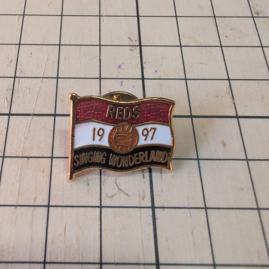 浦和　レッズ　REDS サポーターズクラブ ピンバッジ 1997年製