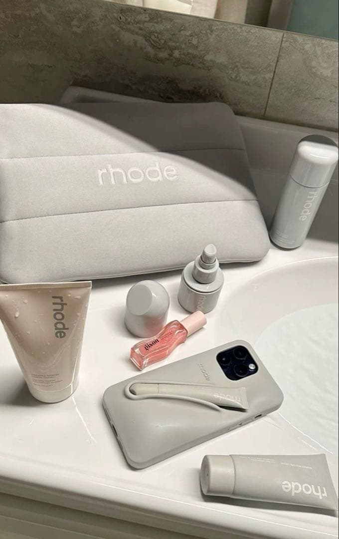 【K.A.】rhode unscentedケースsalty tanリップ