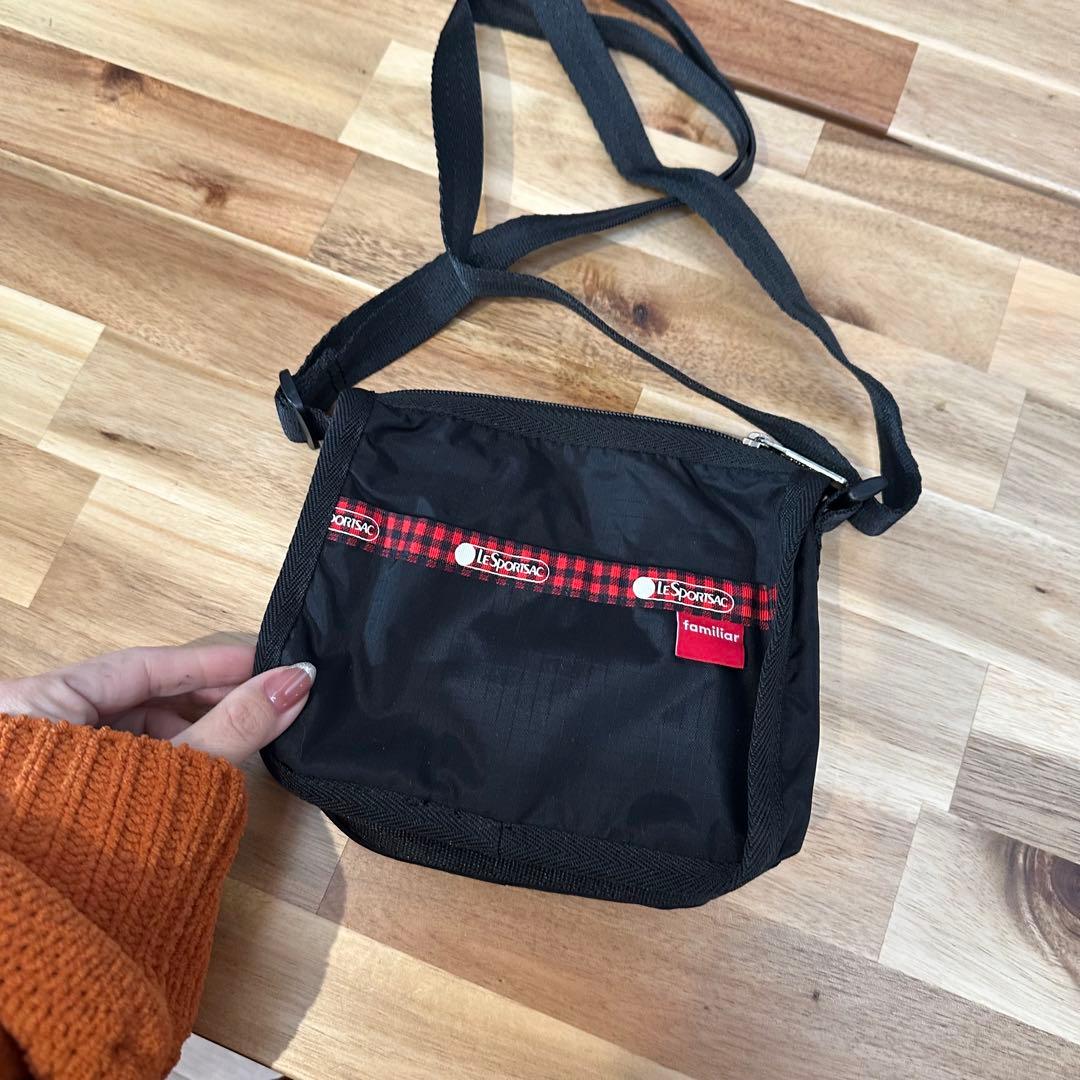 familiarショルダーバッグ レスポートサック