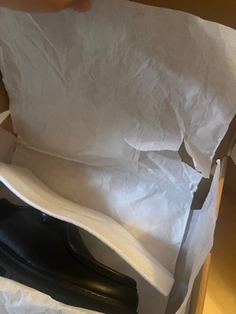 靴 playground PG Steven Alan BLACK LEATHER