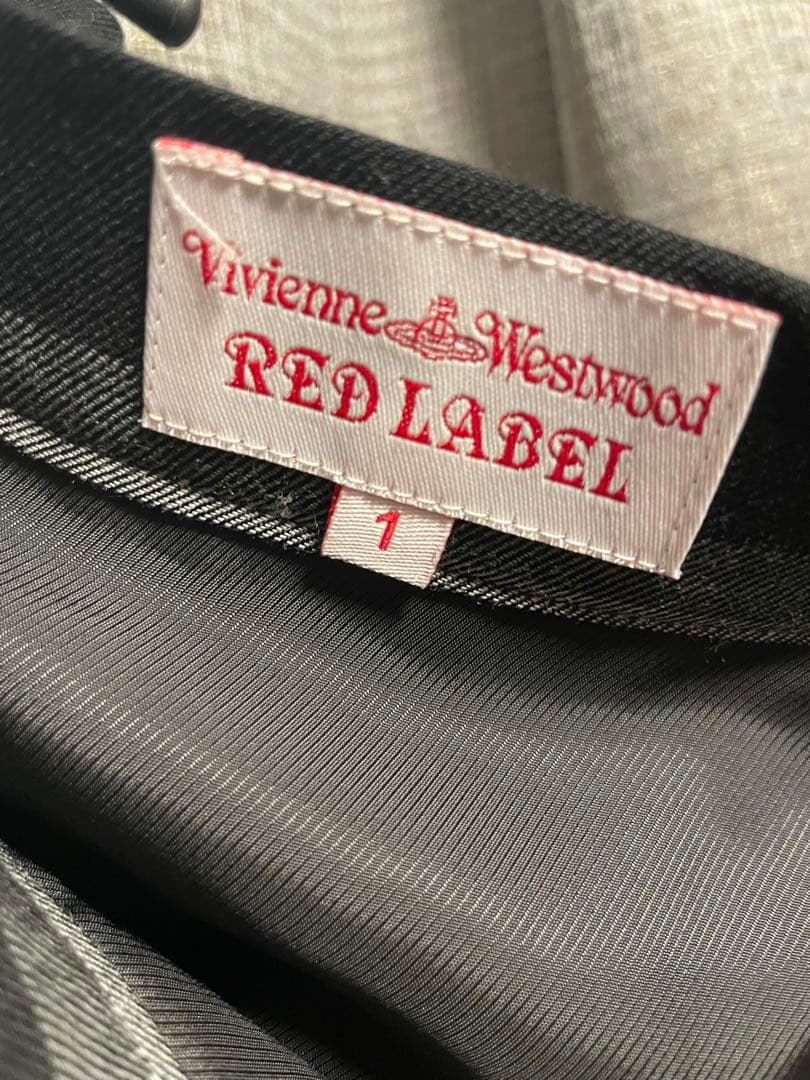 ヴィヴィアンウエストウッド　スカート　黒　変形　アシメ　オーブボタン　日本製