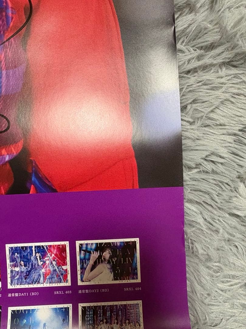 松尾美佑 サイン入りポスター 10thYEARBIRTHDAYLIVE