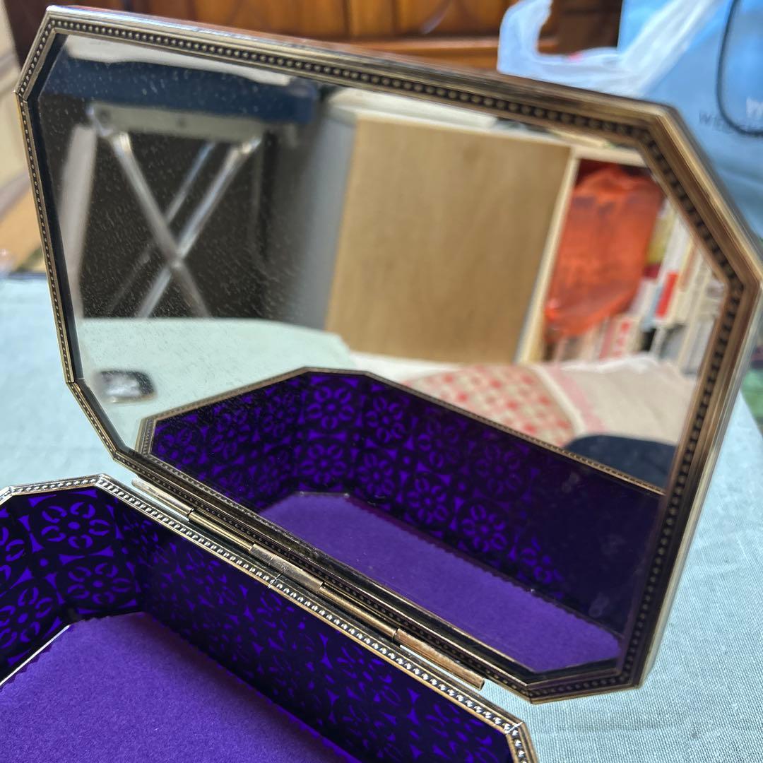 レトロ　八角形の宝石箱