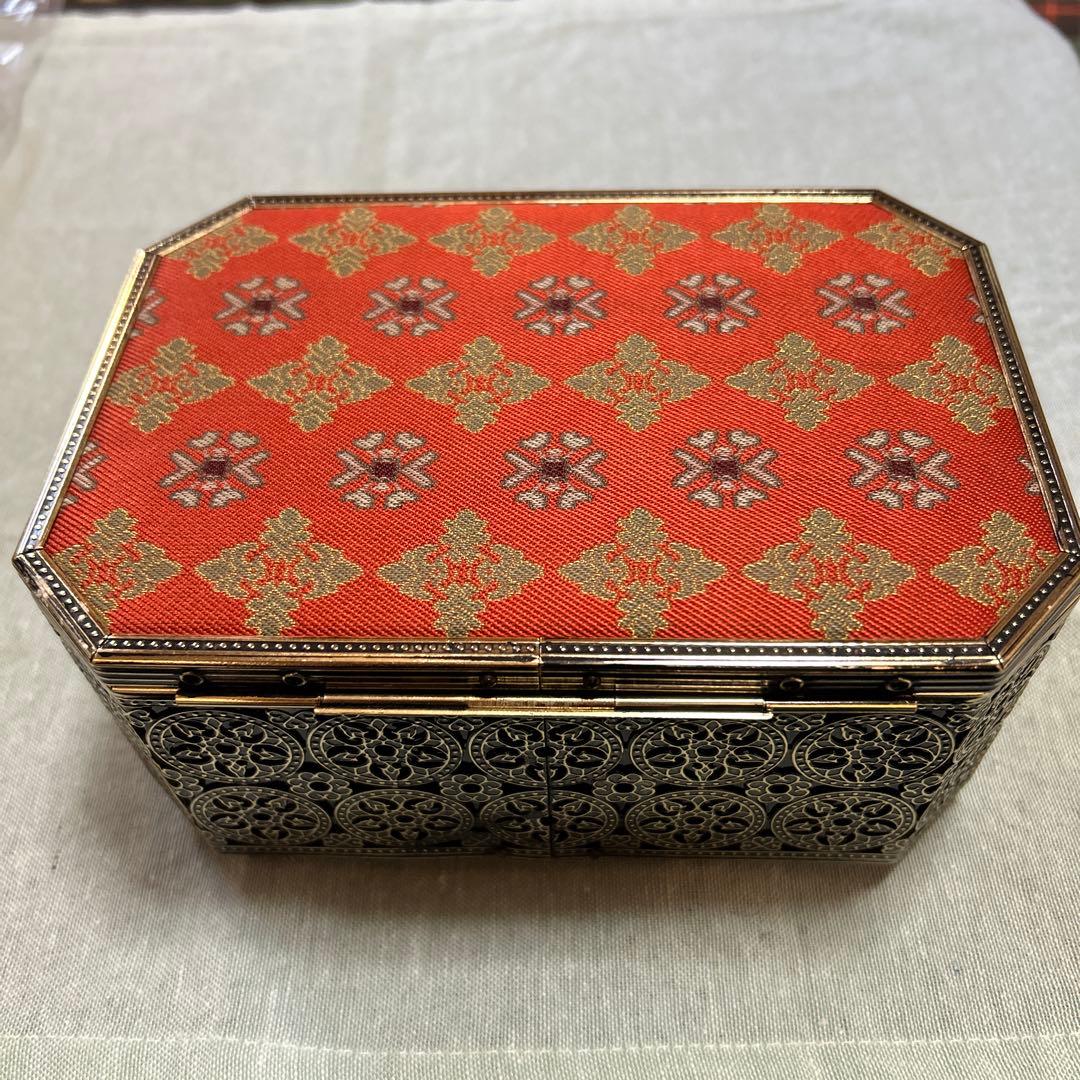 レトロ　八角形の宝石箱